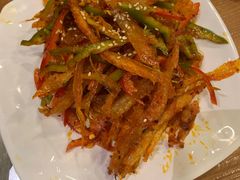 拌明太鱼-喇喇排骨火锅·传统韩式脊骨汤(望京西园总店)
