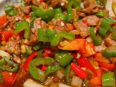 小炒黄牛肉-陈先进鱼馆·地道农家菜(萧山奥体店)