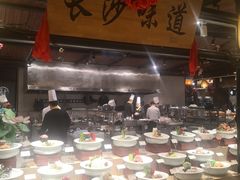 自助取餐区-百姓渔村(建设路店)