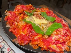 辣酱八爪鱼肥牛-TAIFORKS 大福食堂·山葵烤肉料理·拌饭(宝安店)