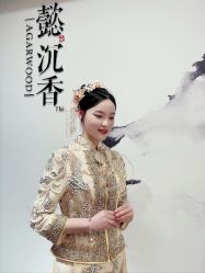 -懿沉香中式嫁衣礼服秀禾服龙凤褂马来褂旗袍总店