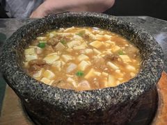 石锅鸡汤豆腐-绿茶餐厅(天津天河城店)