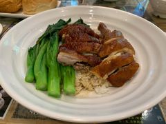 叉烧油鸡双拼饭-香港新曜记茶餐厅(万泰城店)