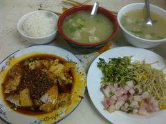 肥肠豆汤-温记府廟豆汤饭·始于1955年(海椒店)
