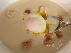 大葱和土豆浓汤拌温泉蛋-FISH&POTATO Cō(地中海美食 万象城店)