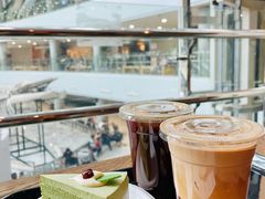 抹茶红豆蛋糕-1868 Café(上海自然博物馆店)