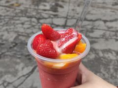 草莓果肉-十二中草莓冰·红豆沙冰屋(十二中店)