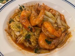 渤海大虾熬白菜-三义和酒楼(广渠门店)