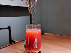 鲜榨杨梅汁-觀芷隐轩