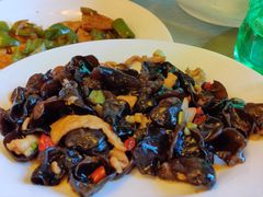 瘦肉炒木耳-八达岭饭店