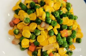 Corn and String Bean Stir-fry