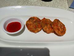 手工黑虎虾饼-白沙码头海鲜广场