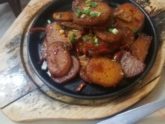 铁板土豆片-李师傅脆肚(梅林店)