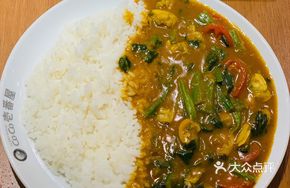 Clam Tomato Curry Omelette Rice