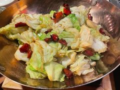 杭风香锅卷心菜-绿茶餐厅(华联万柳店)