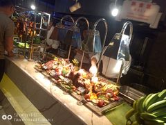 自助取餐区-哈曼度假酒店哈宝家庭餐厅(大东海店)