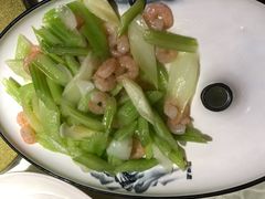 西芹百合炒虾仁-佰家小厨·南京菜(夫子庙店)