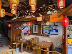 -东来菜馆•手抓海鲜家常菜•海鲜锅贴(鸽子窝店)
