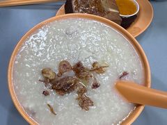 鱼片粥-长城砂煲田鸡粥