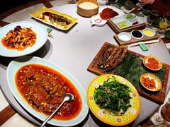 油渣鸡毛菜-那家小馆•北京菜•烤鸭(中关村店)