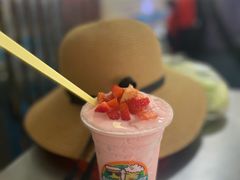 草莓酸奶炒冰-有间冰室(侨港风情街店)