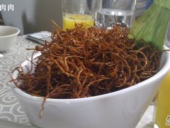 干煸茶树菇&nbsp;-甲21号招待所