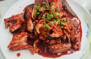 Stir-Fried Devil Fish with Fermented Rice Sauce