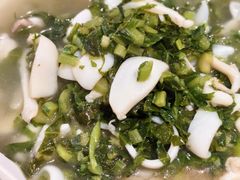 青咸菜目鱼汤面-老地方面馆(思南路店)