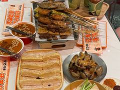 -宝记烧烤·碳锅羊肉·羊蝎子火锅·夜食社(文体路创始店)