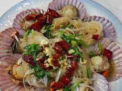 油泼扇贝-来之顺海鲜菜馆·青岛菜·始于1993(栈桥店)