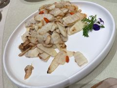 山药炒松茸-将相和·海鲜蒸饺大连菜