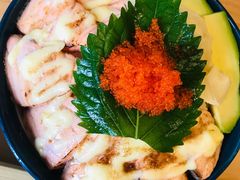 火焰三文鱼饭-村上一屋·亚洲菜融合小馆(南楼店)
