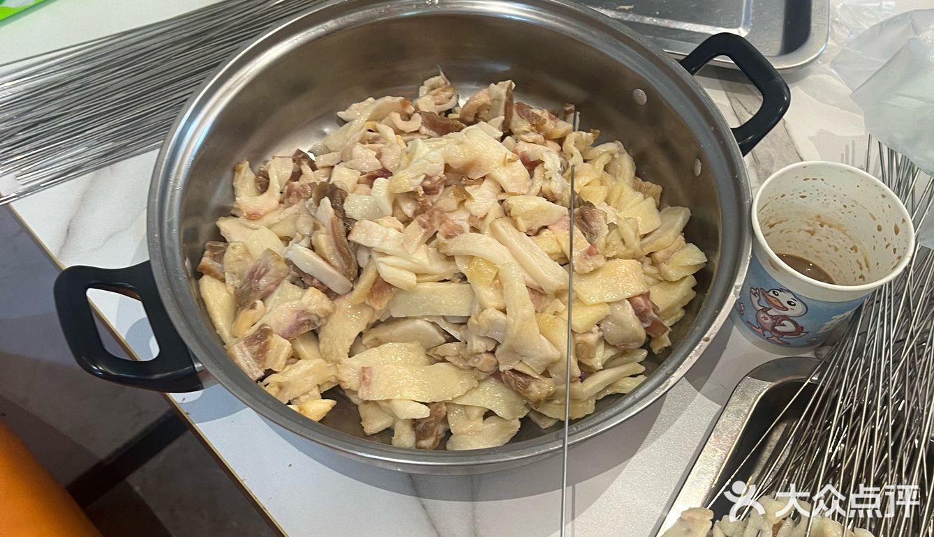 烤肉串的诱惑味道
