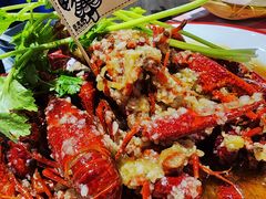 金汤蒜泥龙虾-在老街·淮安大排档·甜麻干煸龙虾·烧烤(河下古镇店)