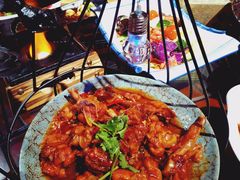-东来菜馆•手抓海鲜家常菜•海鲜锅贴(鸽子窝店)