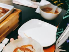 自己卷的鸭饼-紫光园·烤鸭·北京菜(团结湖店)