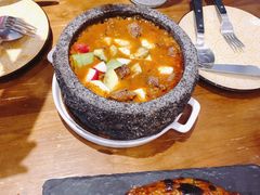 石锅炖牛里脊芝士豆腐-墨纪Mojí墨西哥餐厅(官舍店)