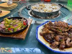 -古榕农庄·桑拿簸箕菜·招牌泥焗鸡(清远长隆店)