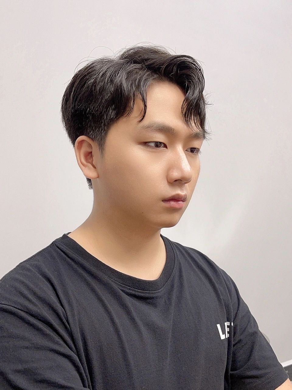 韩式三七分发型看着真的很舒服