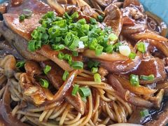 蛏蛤爆肝面-人间酒暖·Go blanc·烧鸟·深夜食堂(陆家嘴店)