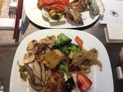 蓝莓山药，海鲜-银帆宾馆-自助餐厅(金马路店)