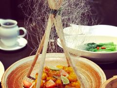 创意鲜果咕噜肉-广州文华东方酒店·江-由辉师傅主理