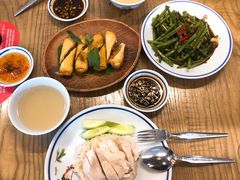 辣炒空心菜-红大哥水门鸡饭(總店)