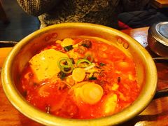 海鲜泡菜汤-金北顺大锅家(신사본점)