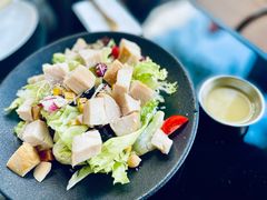 花园蔬菜鸡肉色拉-一尺花园(安和花园店)