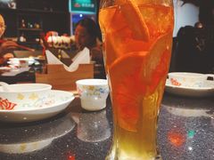 红西柚水果茶-老头儿油爆虾·知味杭州(爱琴海购物中心)