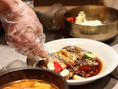 -草家酱蟹炭火烤肉店(珲春南路一店)