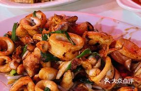 Stir-fried Yellow Croaker with Ginger and Scallion