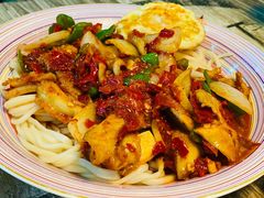 -歹歹的加个面过油肉拌面
