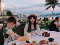 -JW万豪厨房餐厅·滨海草坪烧烤·海鲜·海景(三亚绿发山海天JW万豪酒店)